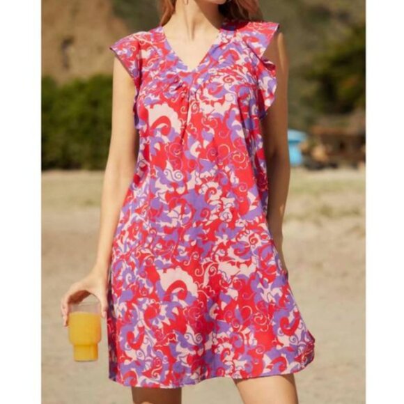 Brand New Ro's Garden Parker Mini Dress - Picture 1 of 5